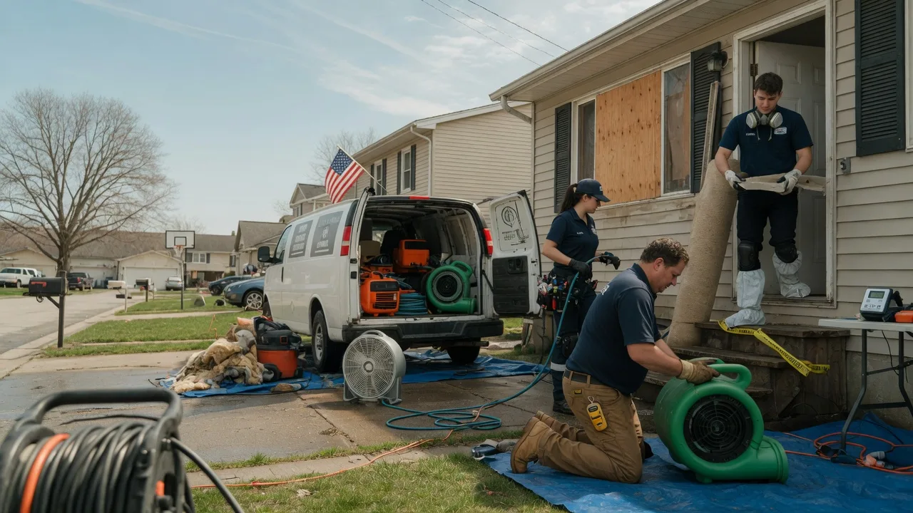 Water Damage Restoration in Macedonia, OH near me